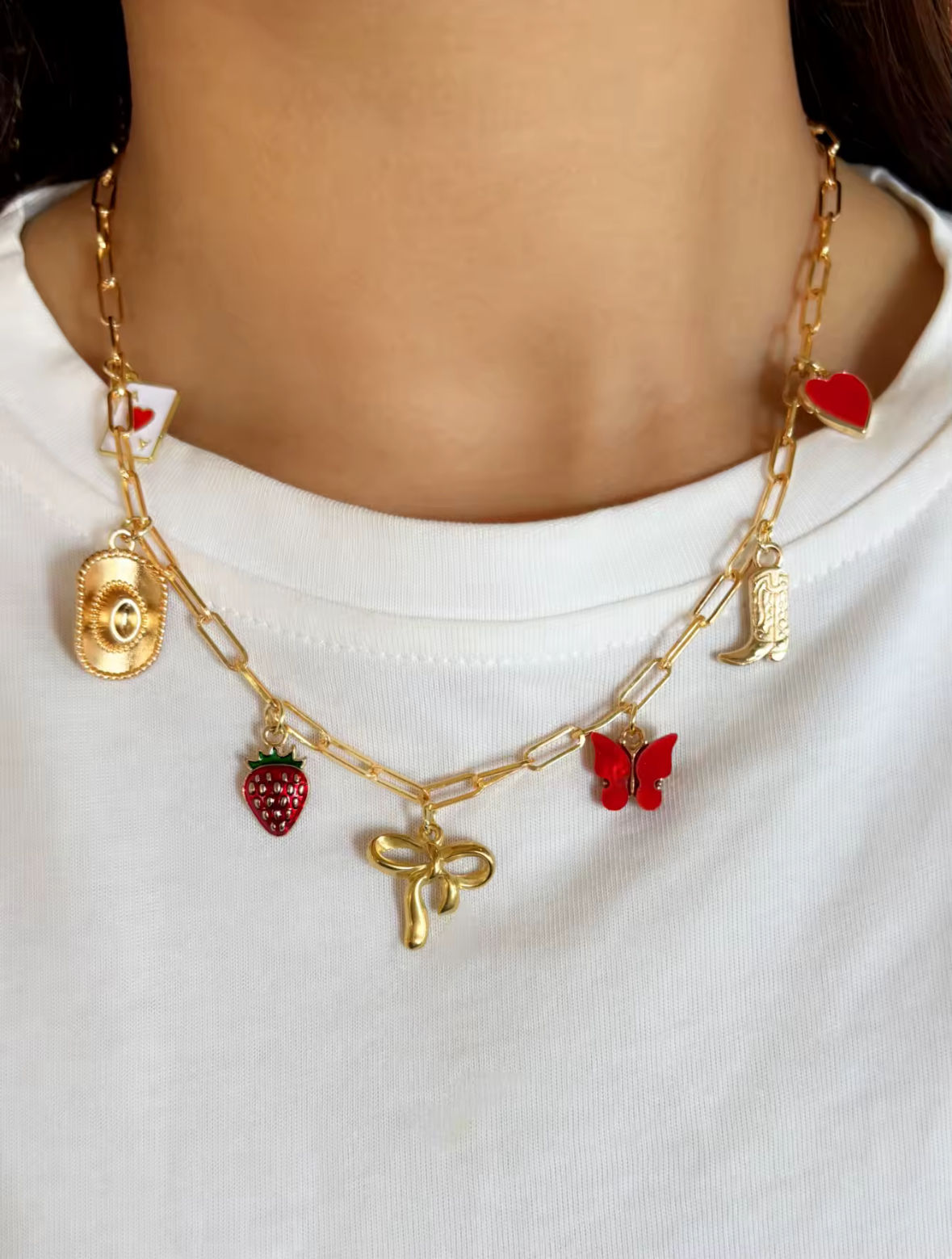 Collier de Charms - noeud