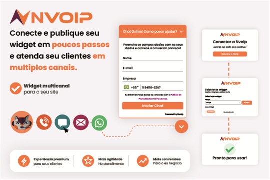 Nvoip Widget banner