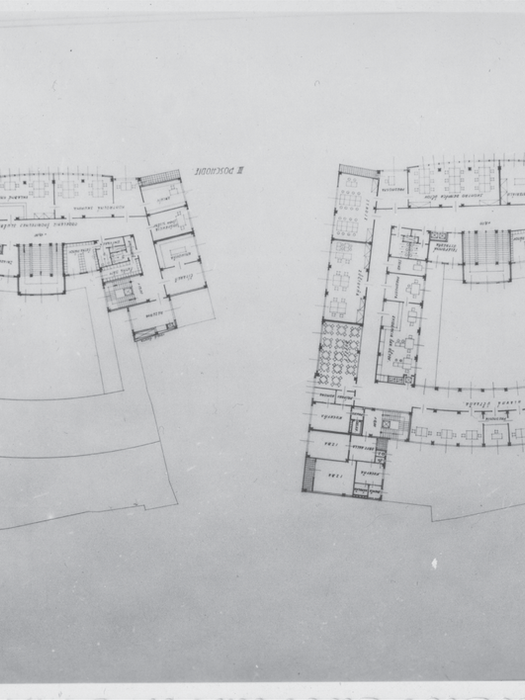 Divadlo PO Hviezdoslava, Eugen Kramár, architekt, 1942. projekt