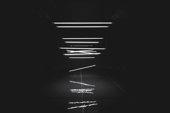 luzes do tubo