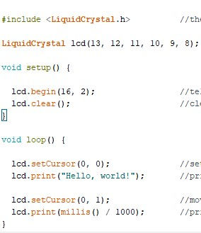 LCD Code