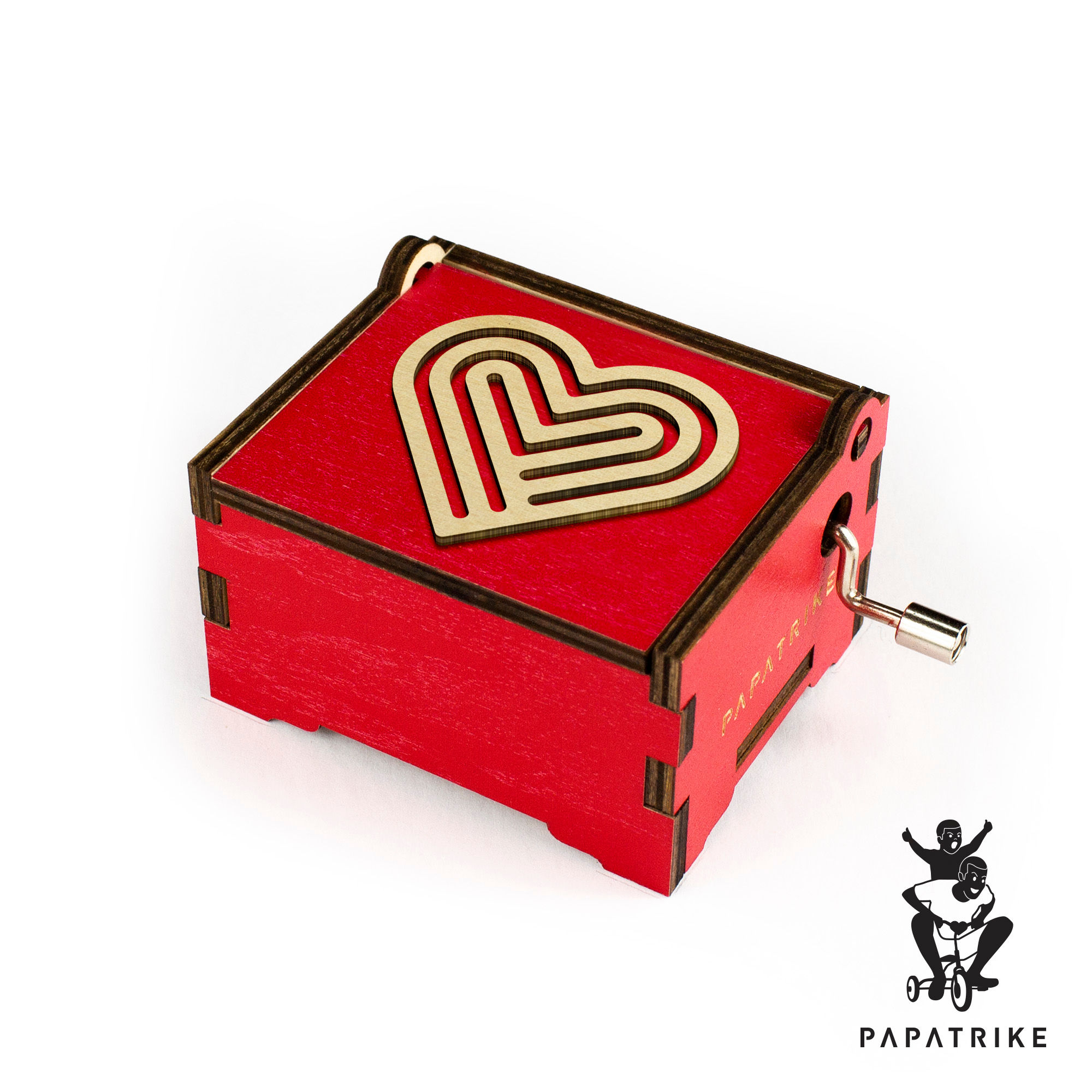 Modern Heart Red Box