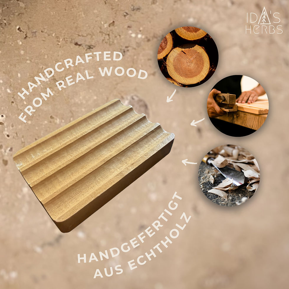 Miniaturbild: Seifenablage aus Naturholz