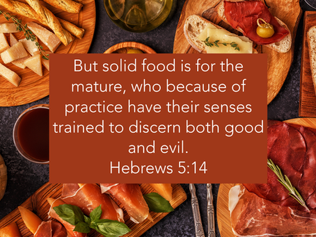 Discernment!