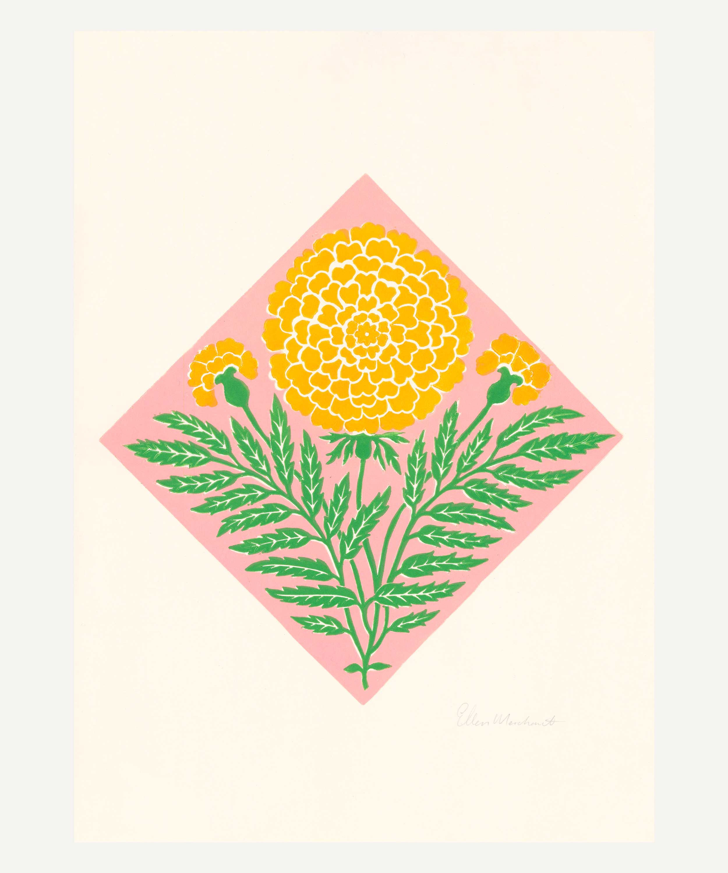 MARIGOLD PRINT, PINK