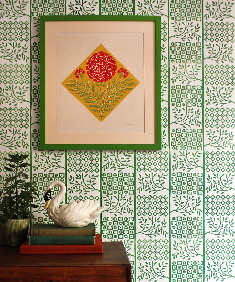 Thumbnail: MARIGOLD PRINT, PINK