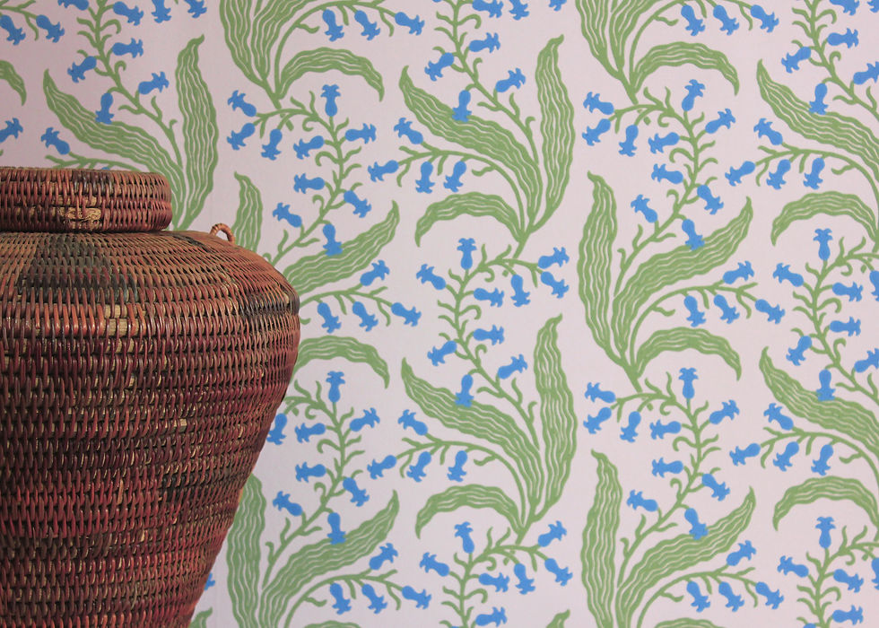 Thumbnail: Bluebells Wallpaper - Macaron