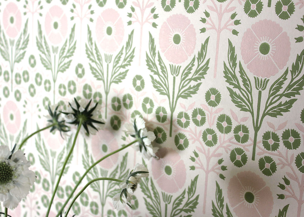 Thumbnail: Poppies Wallpaper - Fresca