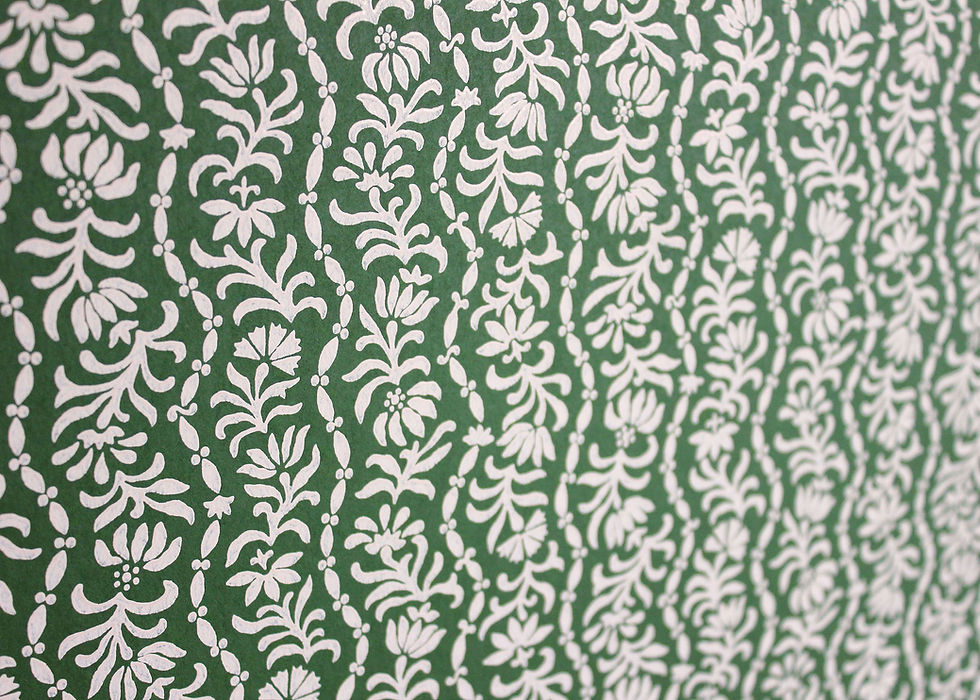 Thumbnail: Posy Wallpaper - Emerald
