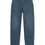 Thumbnail: blue stonewash denim barrel jeans front view flatlay