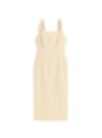 Halter Midi Sheath Gold Link