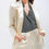 Thumbnail: Satin Blazer in Cream