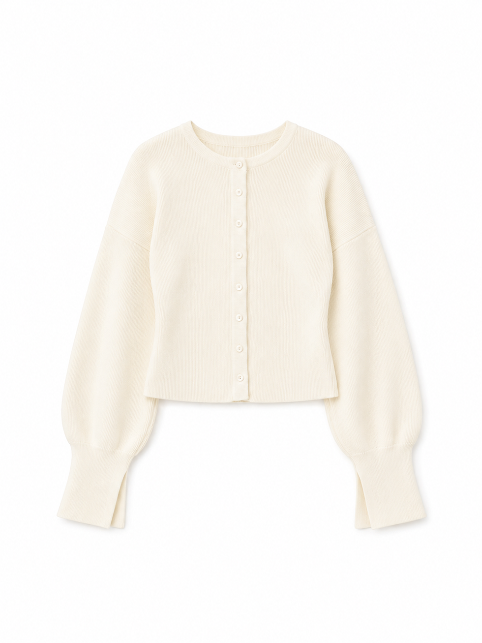 Thumbnail: Cinched Waist Knit Cardigan