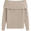 Thumbnail: Off-Shoulder Wool Jumper