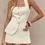 Thumbnail: Button Down Sleeveless Top and Skirt Set