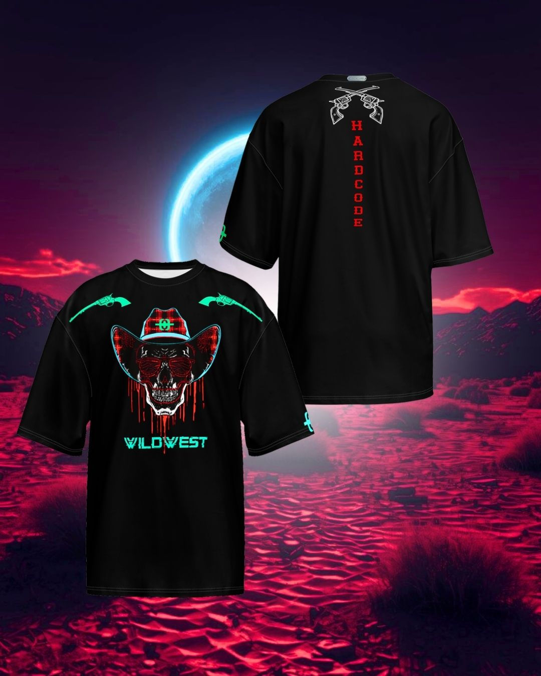T-shirt WILDWEST x HARDCODE404