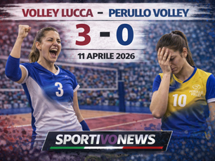 B2/F. La Perullo arresta la corsa sul parquet del Pietrasanta, 3-0