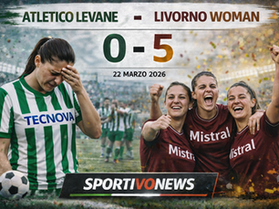 Il Livorno Calcio Femminile vince 5-0 a Levane e resta in corsa per la promozione