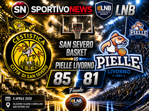 LNB. La Pielle crolla nel finale a San Severo, 85 a 81