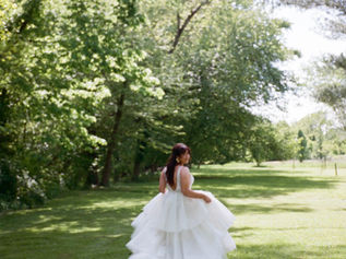 From Sales Rep to Bride: The Making of Bethany's Custom Evelyn Bridal Dress