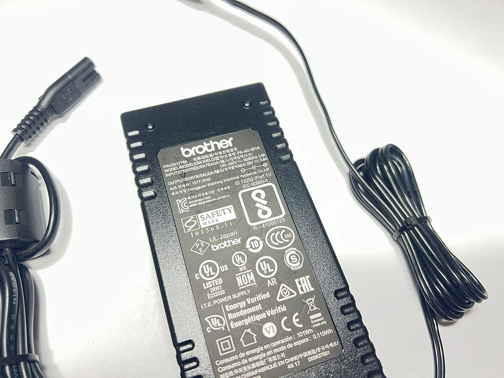Thumbnail: Brother PA-AD-001A Original AC Power Adapter 25V 3.6A 90W ( 6.5 mm x 3.0 mm )