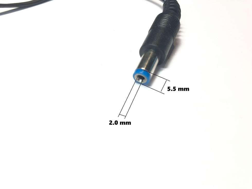Miniatiūra: Poly SSA-090100 Power Supply Adapter Unit 9V 1A 9W ( 5.5 mm x 2.0 mm )