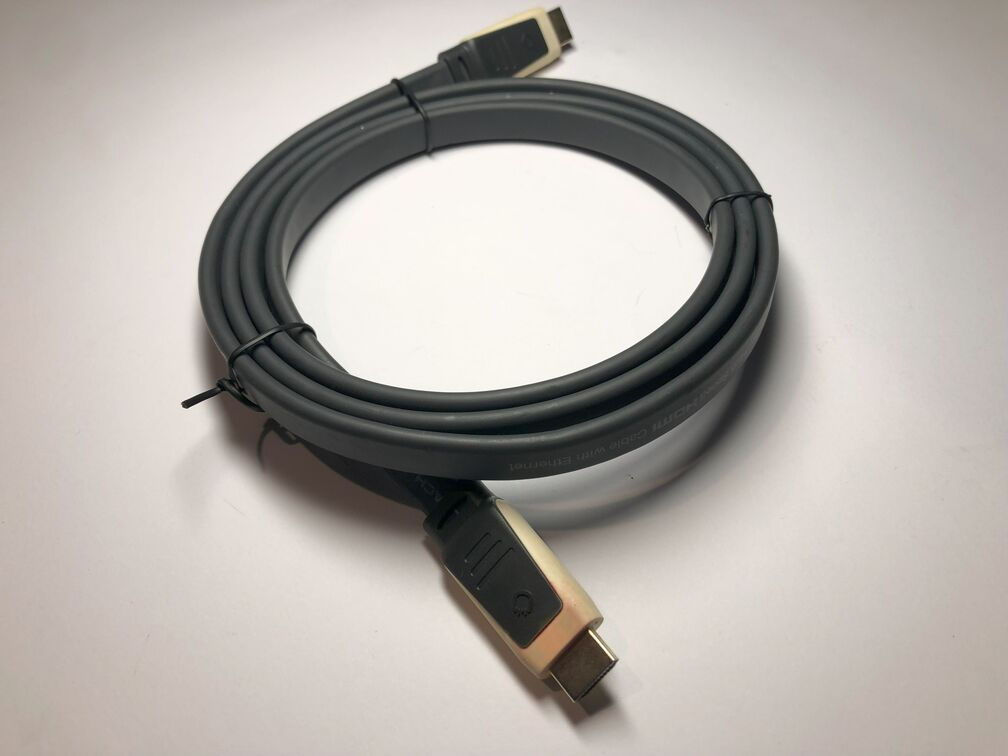 Oehlbach 2482 flat, high-speed HDMI cable with Ethernet 1.70 m