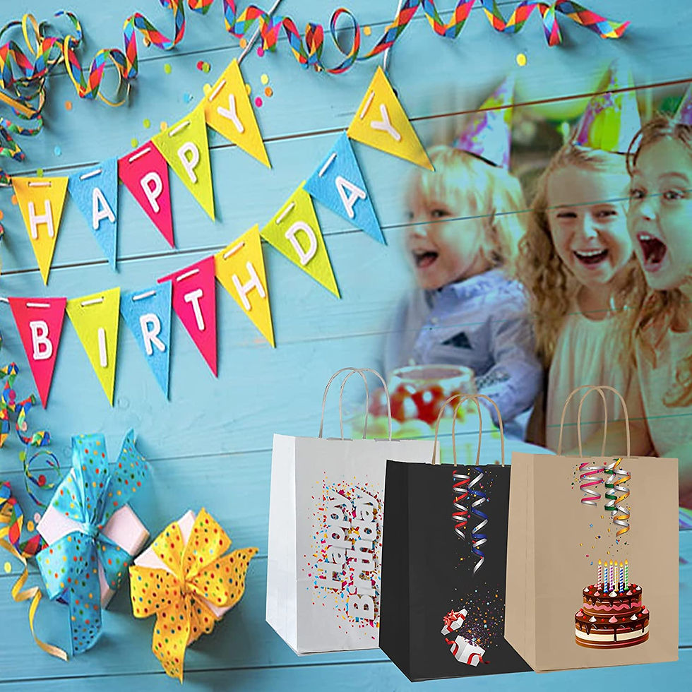 Thumbnail: Kraft Paper Bag with Handles 10" x 5" x 13"