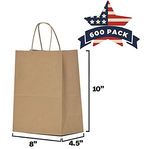 Kraft Paper Bag with Handles 8