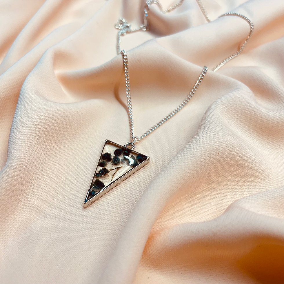 Thumbnail: Triangular Shape Resin Pendant