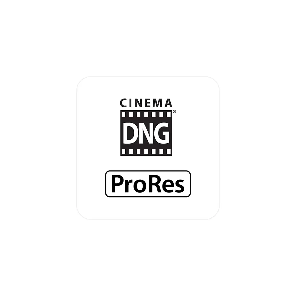 prores cinema DNG