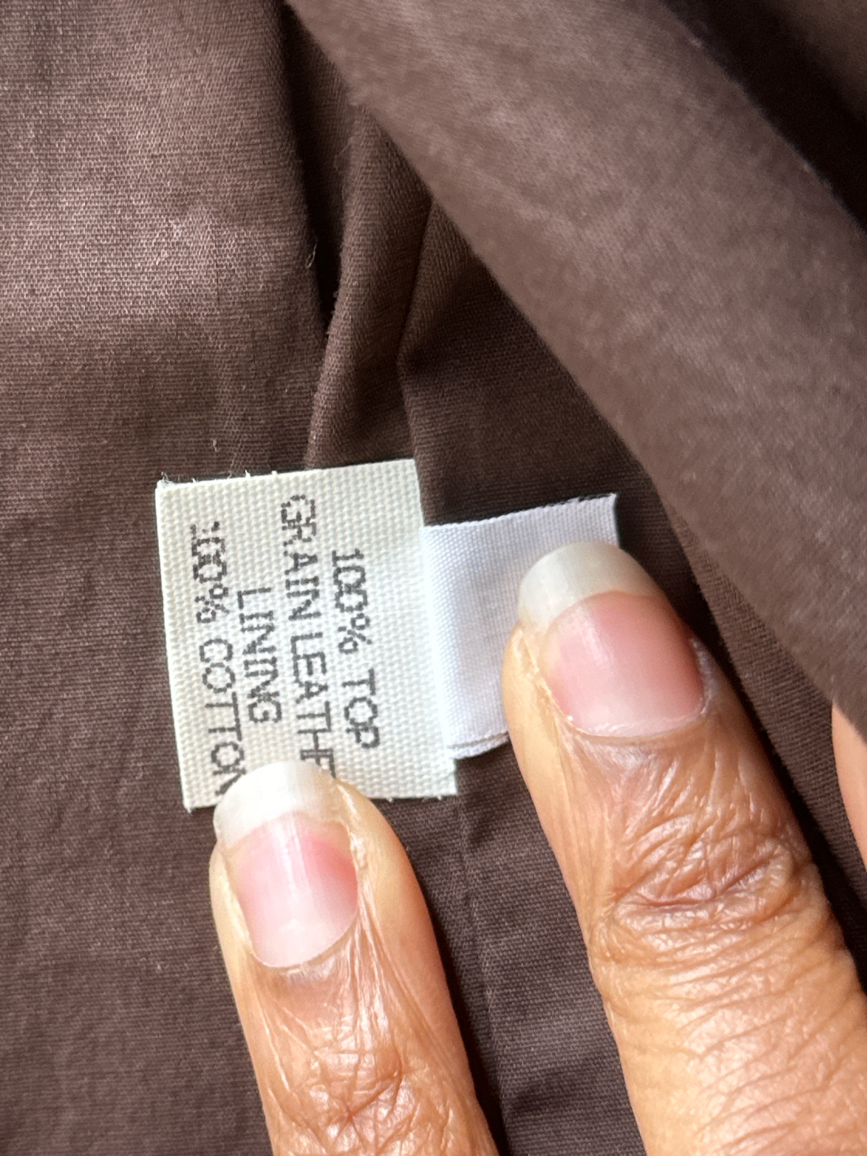 Jenni Kayne Tan Leather Coat with Cinched Hem — image 7