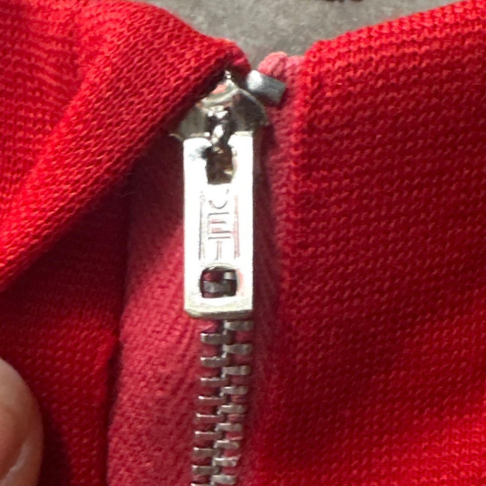 Thumbnail: Red sleeveless A-line dress with pockets 