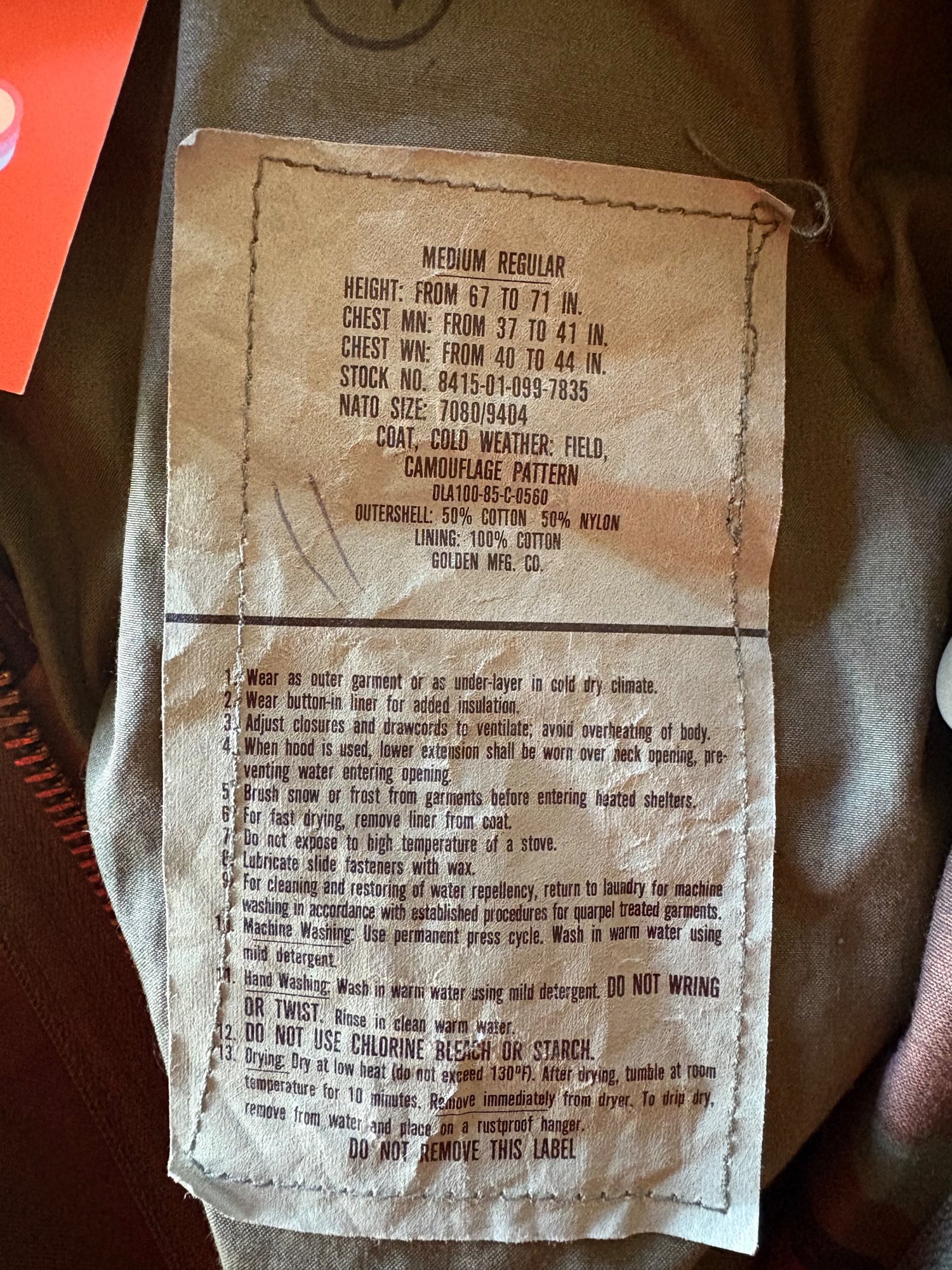 1980s-1990s Camo Military Jacket, image 5