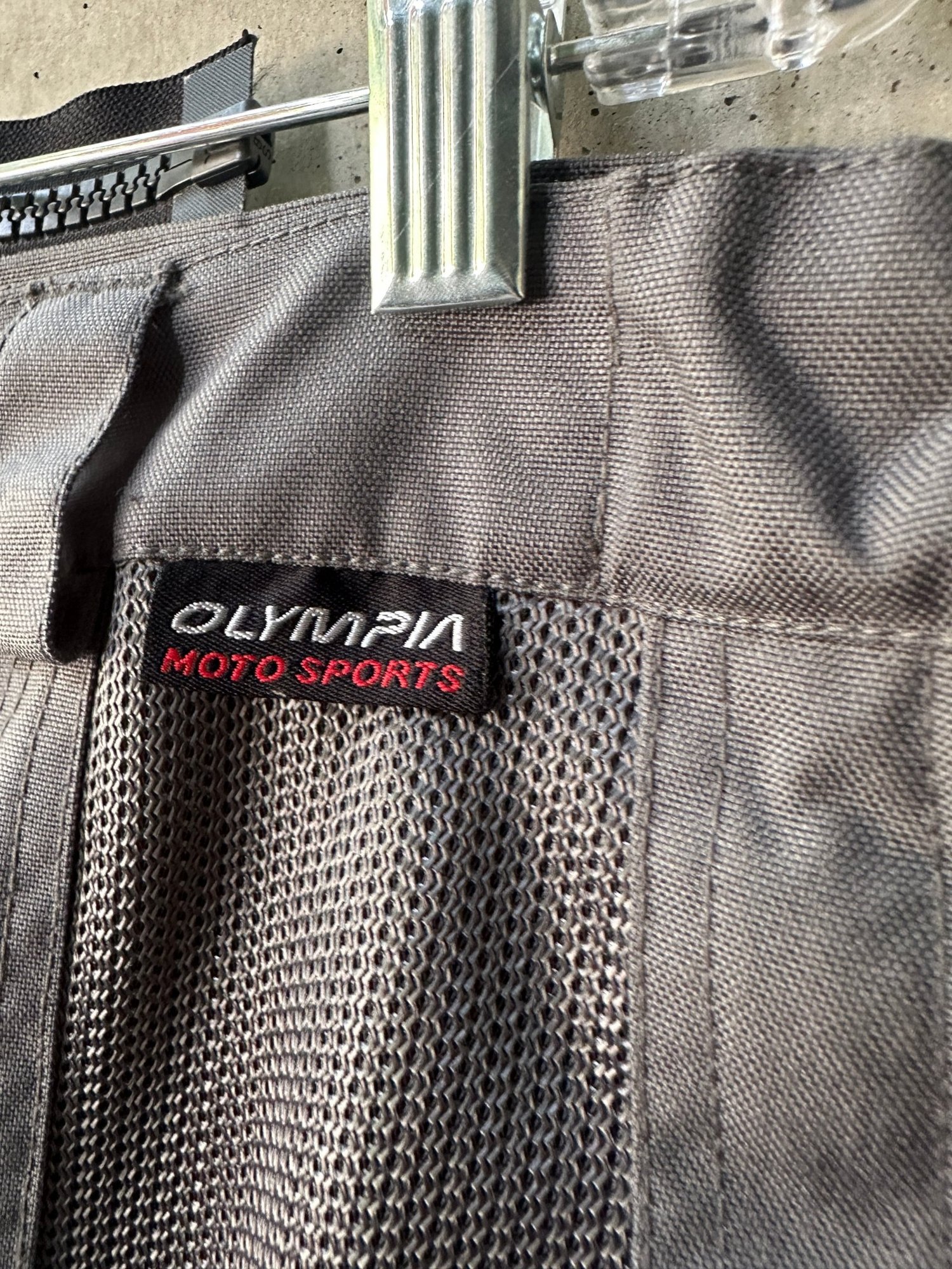 Olympia Moto sport Grey Cargo Shorts, image 3