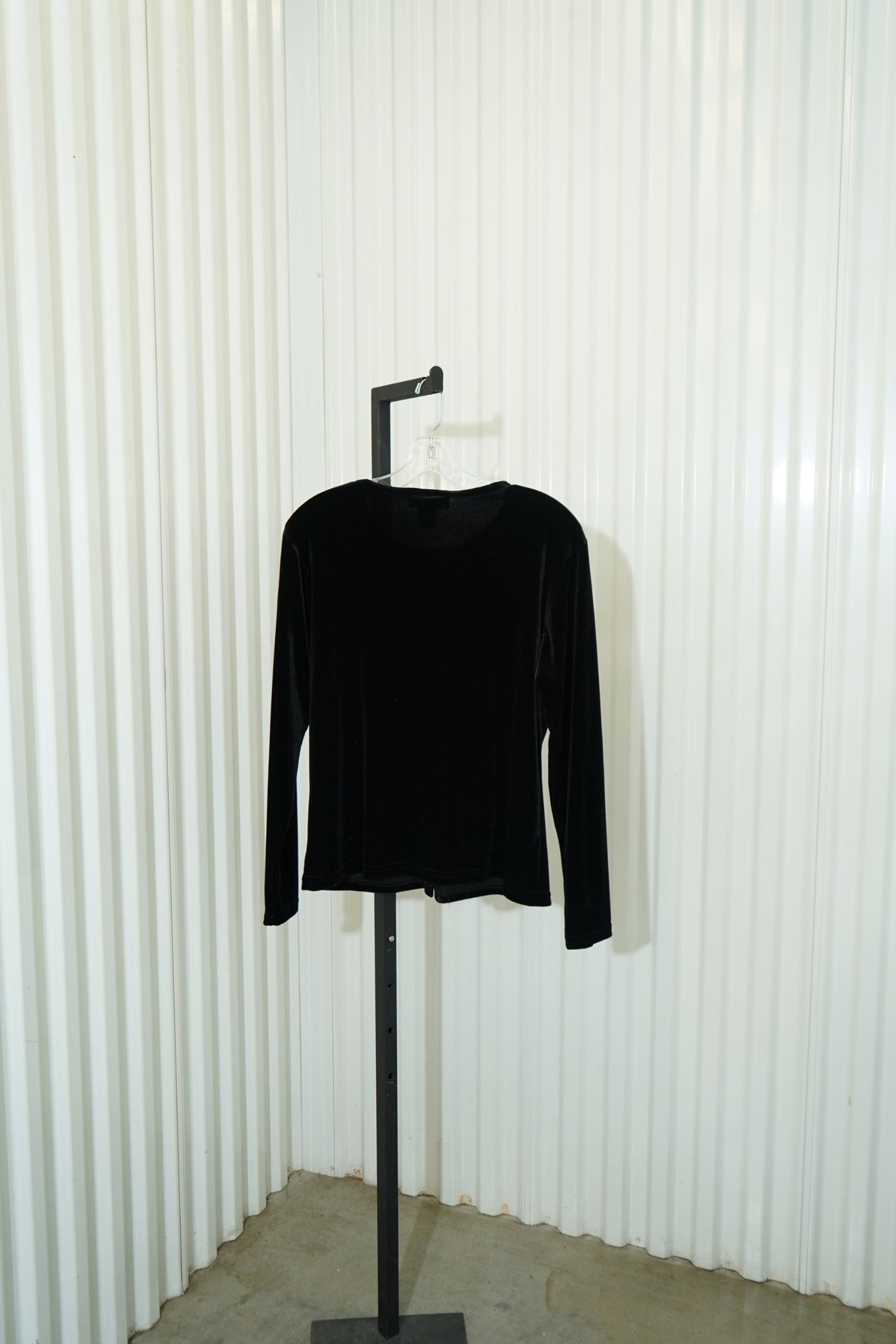 1999-2001 IMPRESSIONS Millenium Edition Black velvet Pearl Button/Studded Cardi…, image 5
