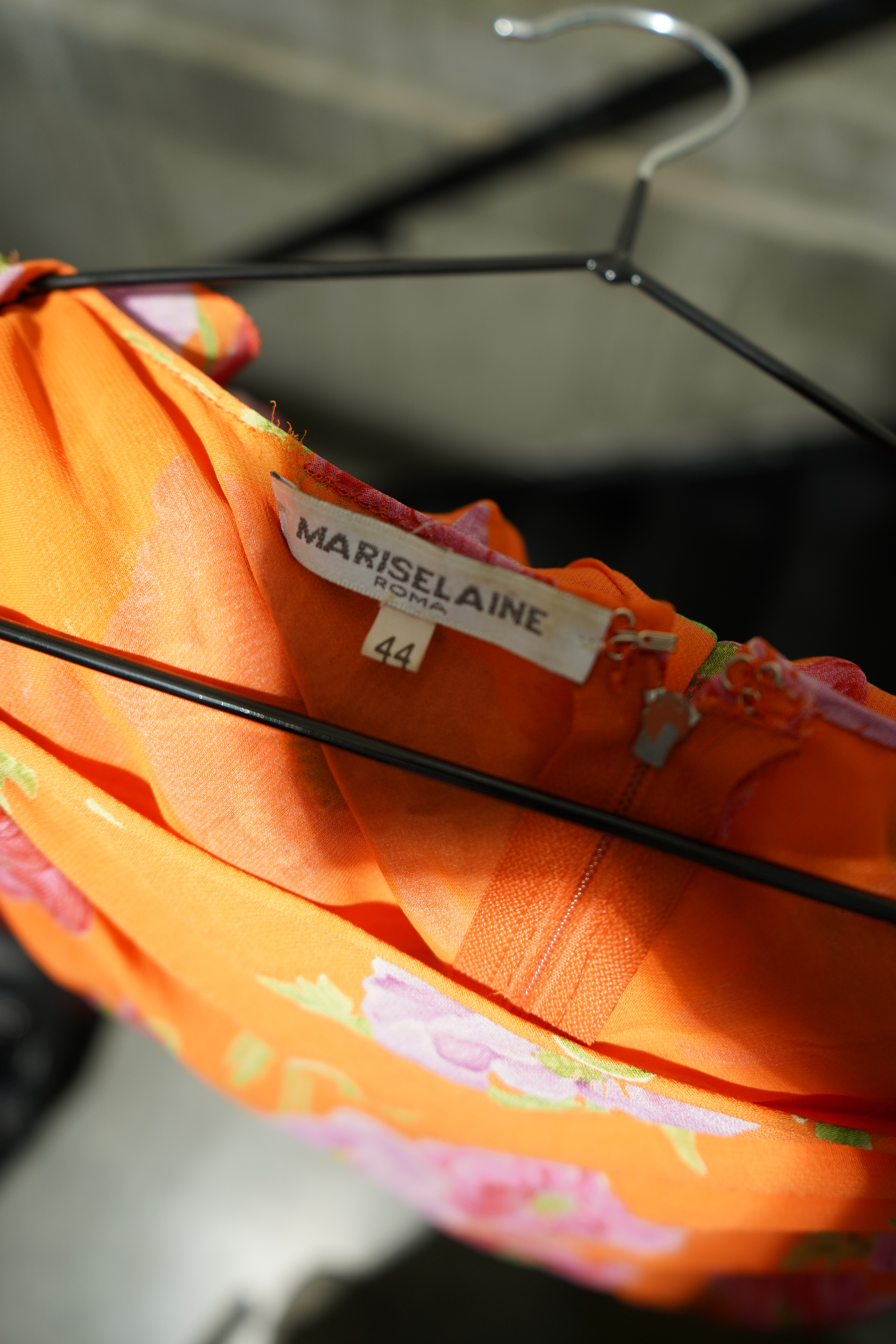 Mariselaine Roma Orange Floral Maxi — image 8