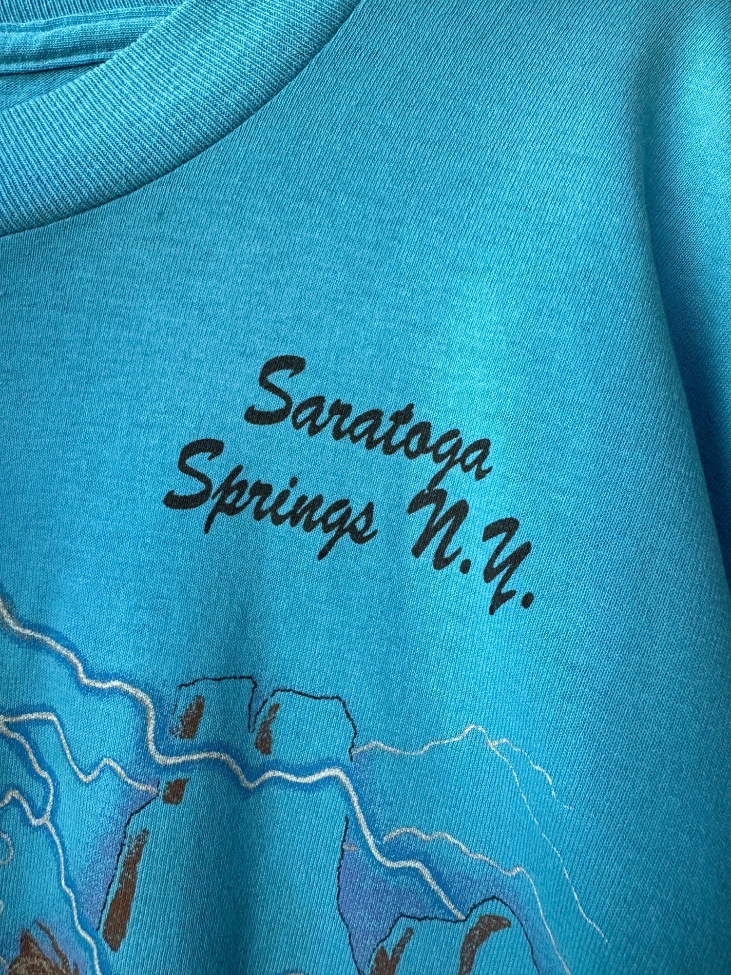 Vintage Turquoise Horse & Lightning T-Shirt, image 4
