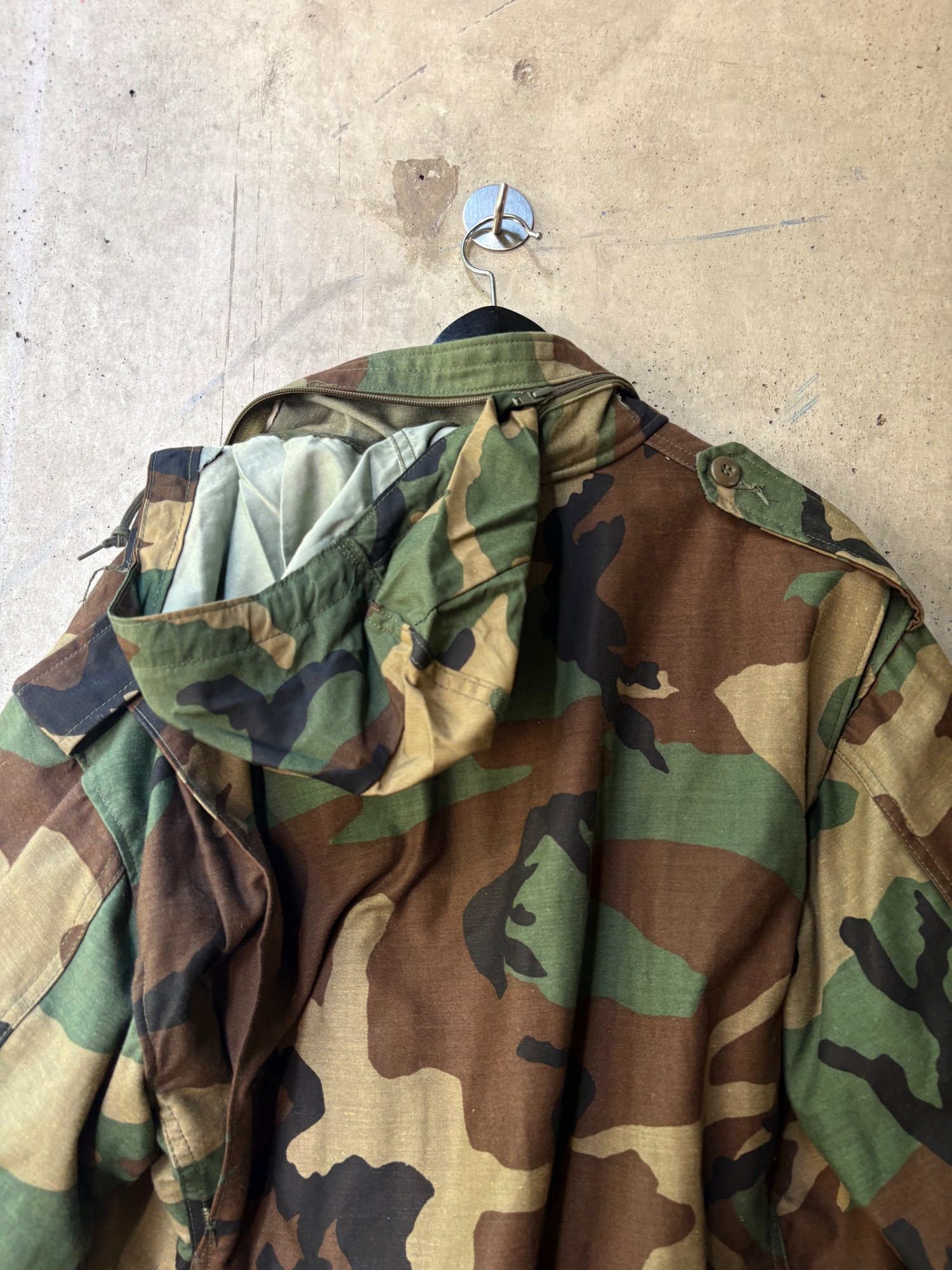 1980s-1990s Camo Military Jacket, image 4