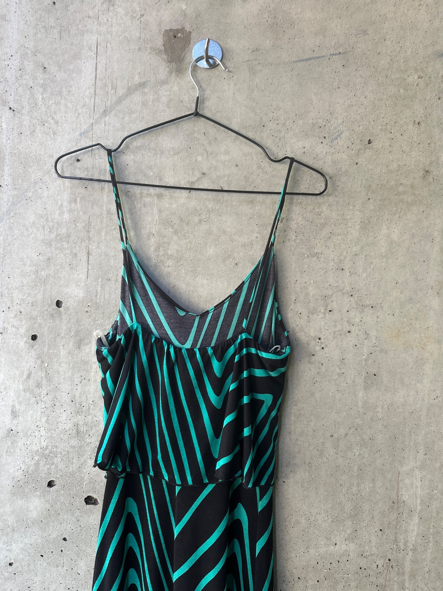 2000s Charlotte Russe Chevron Print Maxi Dress, image 5