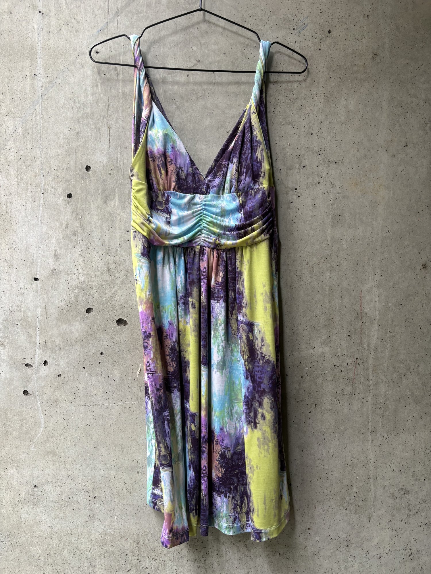 2010s Ariella Watercolor Print Sundress, image 3