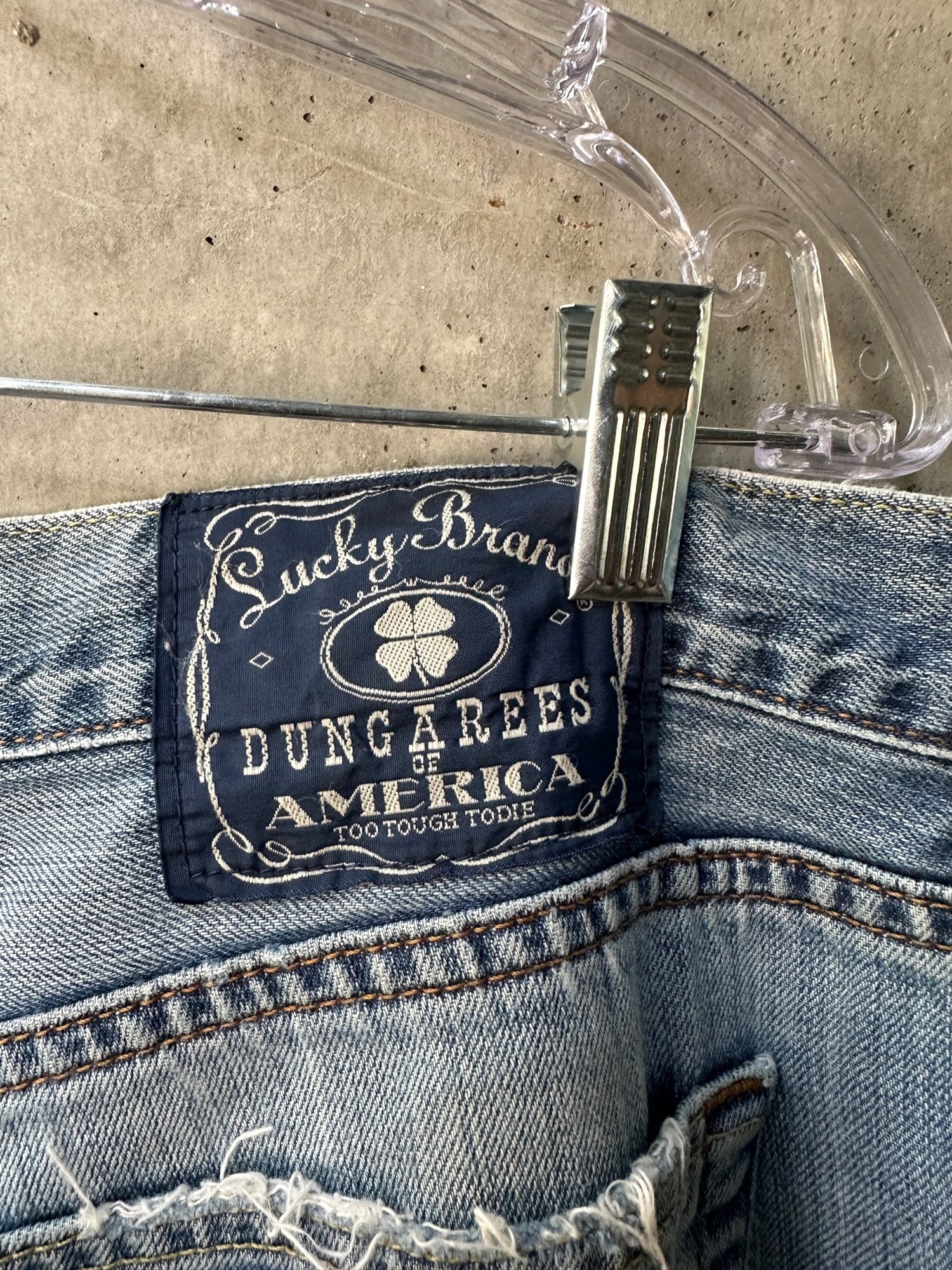 2000s Lucky Distressed Lucky Jeans, image 6