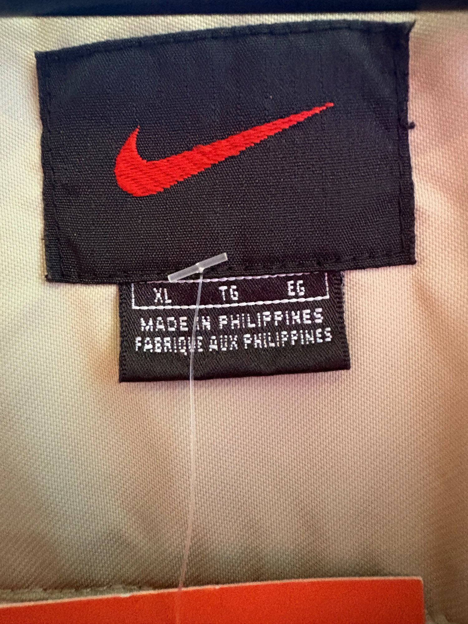 1990s-2000s beige nike nylon jacket, image 4