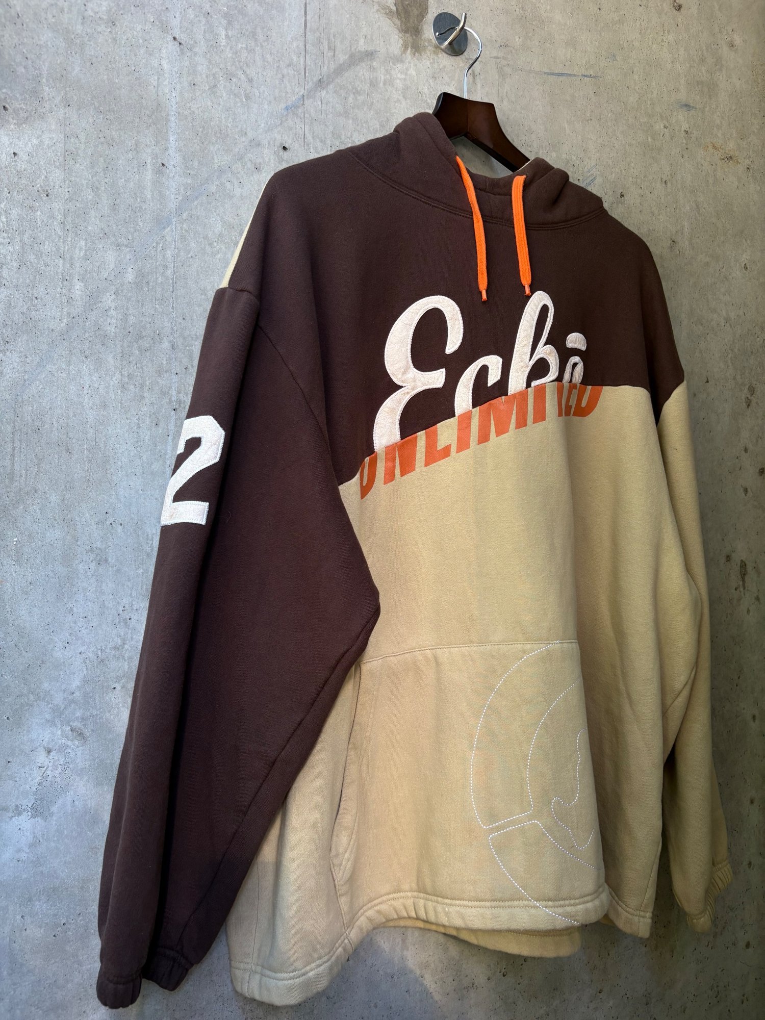 Ecko unload Y2K / early 2000s Brown/tan ecko hoodie, image 2