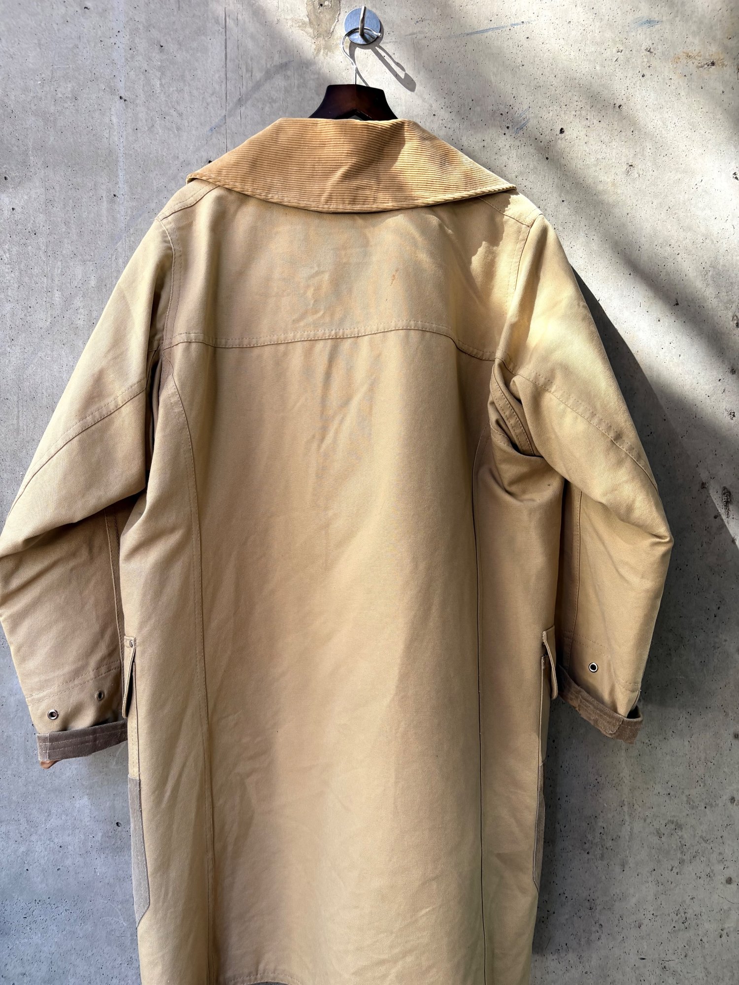 Wales Bonner metal clasp beige trench, image 3