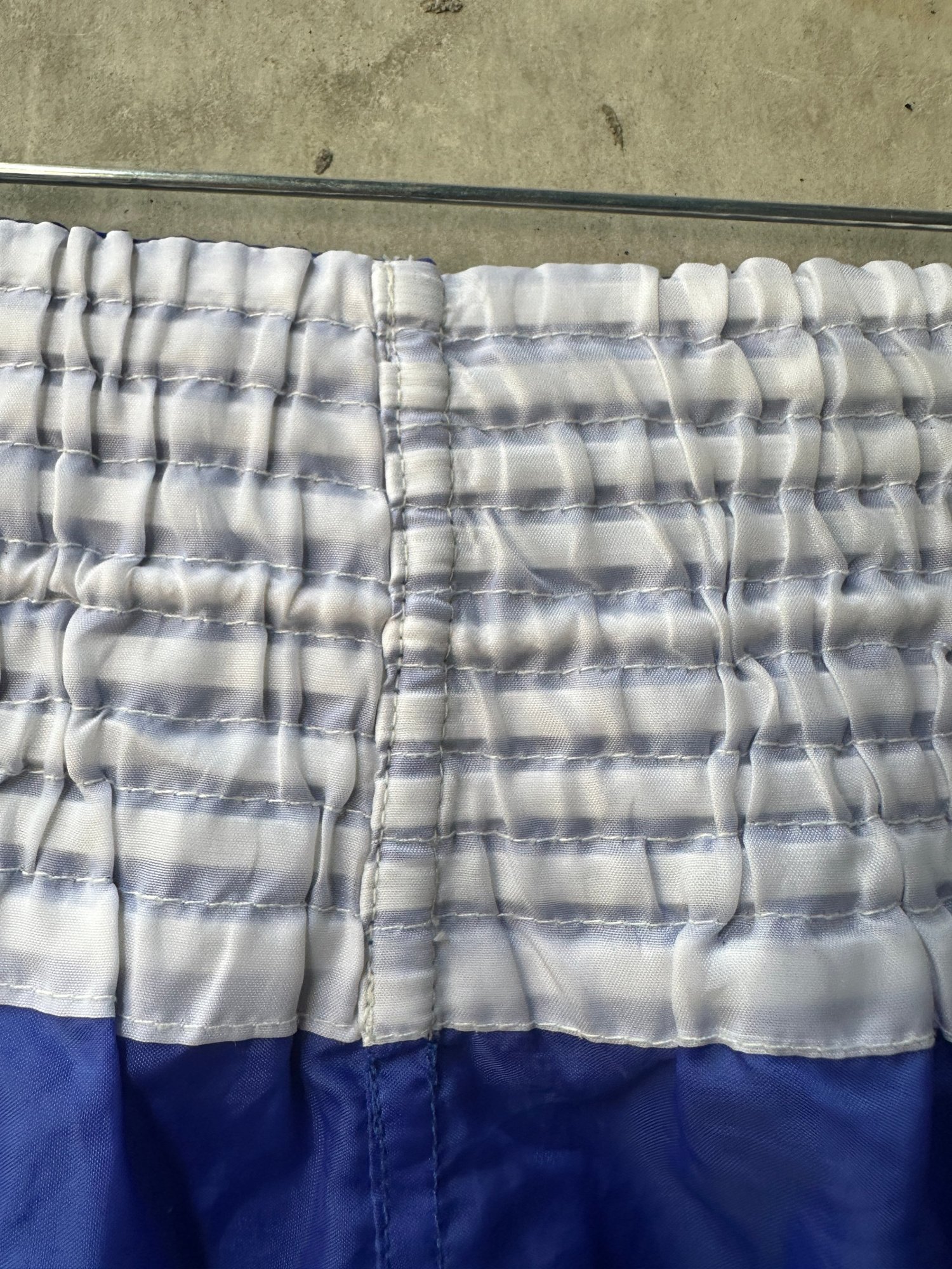 1990s-2000s Muay Thai Blue Boxing shorts, image 2
