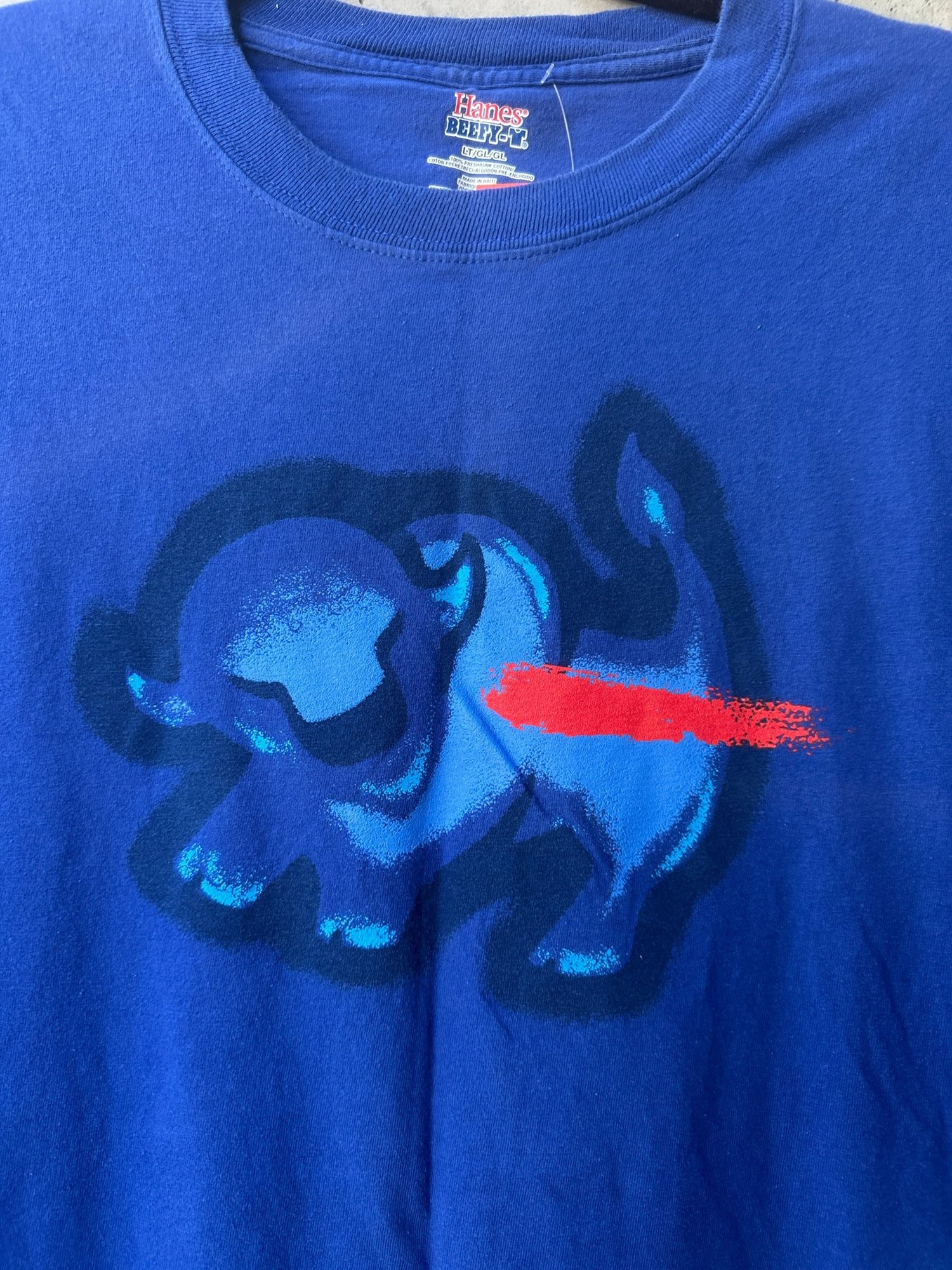 Hanes Vintage Blue blue Lion King T-Shirt, image 2