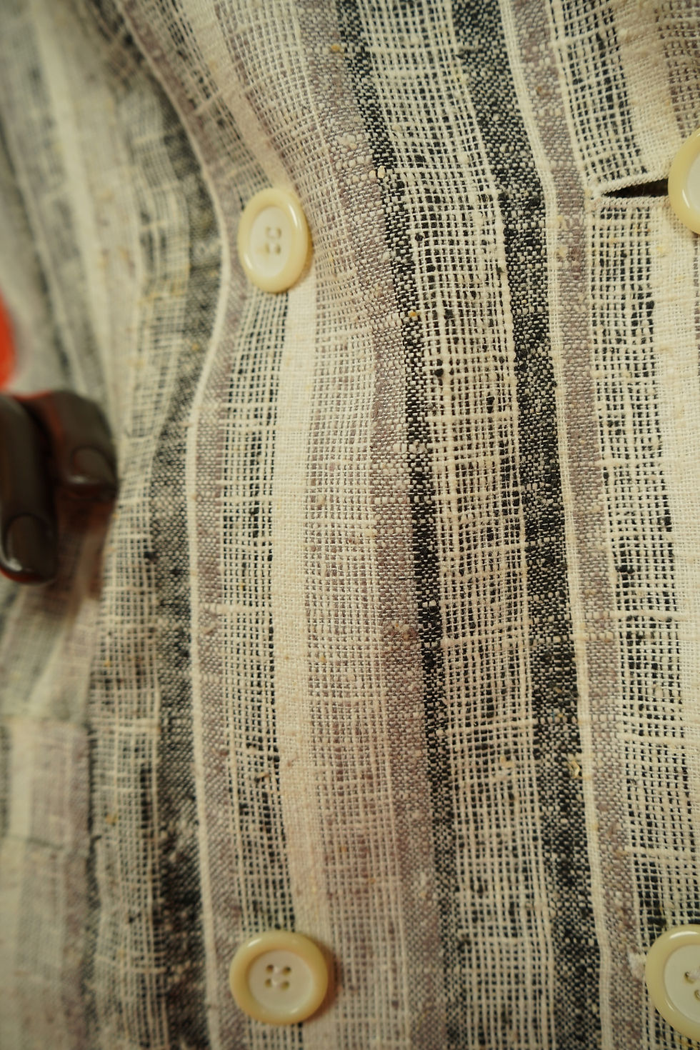 Thumbnail: HABERDASHER Striped Line Knee Length Blazer