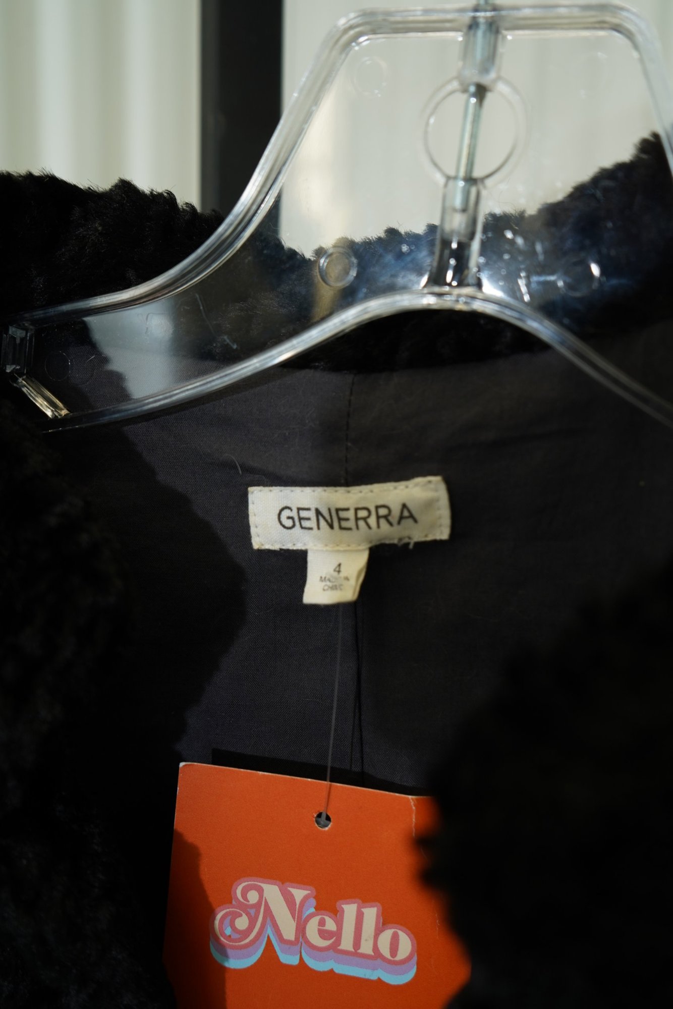 1980s-1990s Generra Vicose  faux fur persian- lamb style cropped jacket, image 4