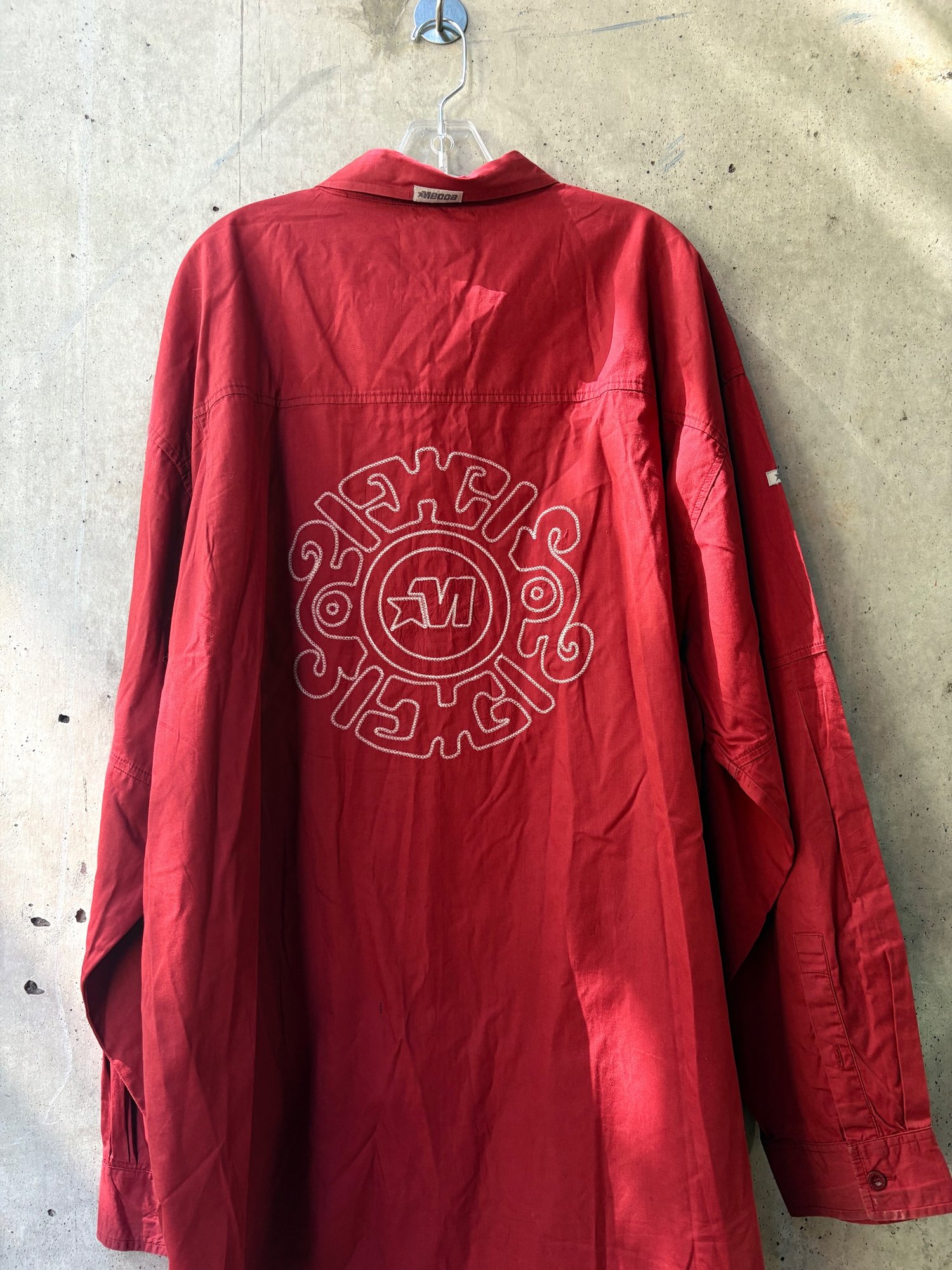 1990s Mecca Embroidered Button UP, image 3